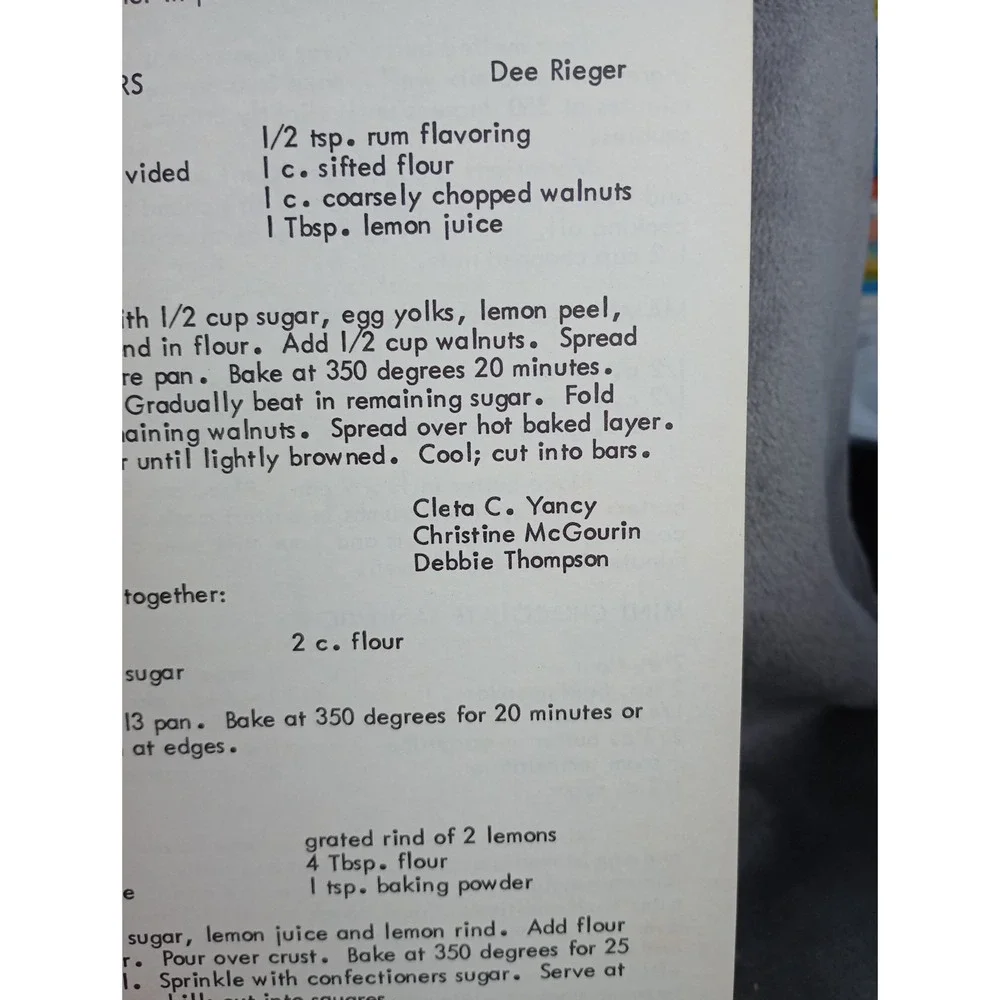 Wiesbaden AFB Air Force Base‎ Cookbook Wiesbaden, Germany 1981 Wives Club
